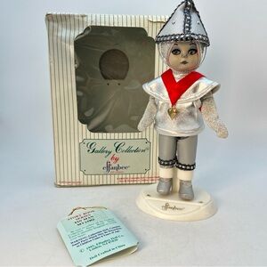 Vtg 1992 Effanbee Wizard Of Oz 9” Tin Man Complete w/Original Box “WICKED”